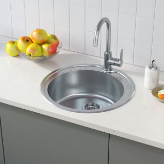 Мойка кухонная IDDIS Suno сатин SUN51S0i77